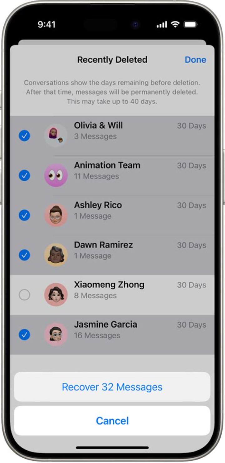 Can parents see deleted messages on iPhone?