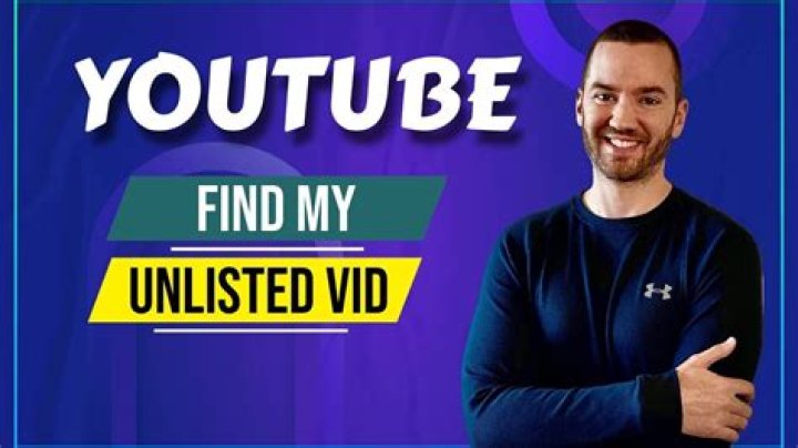 Can someone find my unlisted YouTube video?