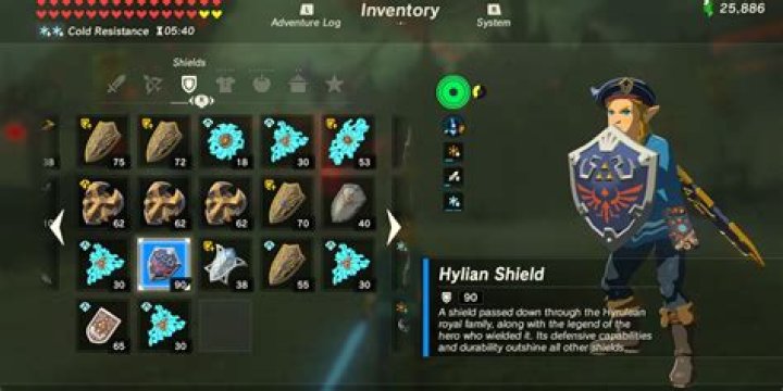 Can you buy shield Botw?