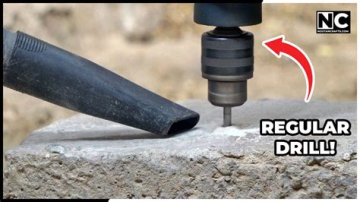 Can you drill into masonry without a hammer drill?