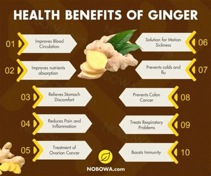 Does ginger heal the gut?
