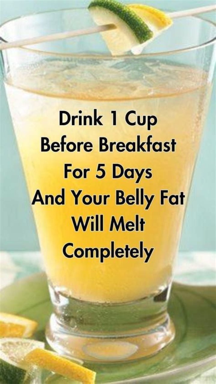 Does hot water with lemon reduce belly fat?