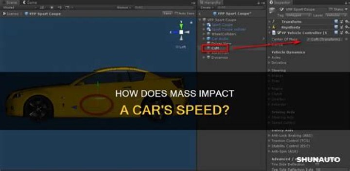 Does mass affect speed?
