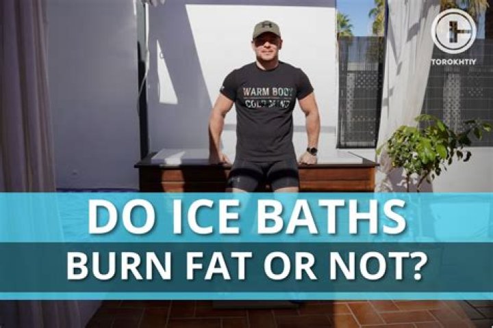 Does putting ice on your stomach burn fat?