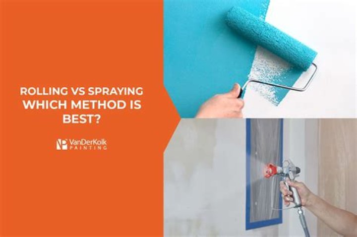 Does spraying use more paint than rolling?