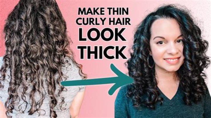 How can I make my curly hair luscious?