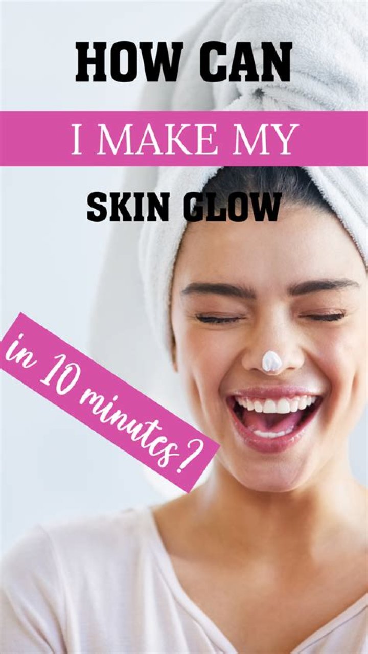 How can I make my skin glow again?