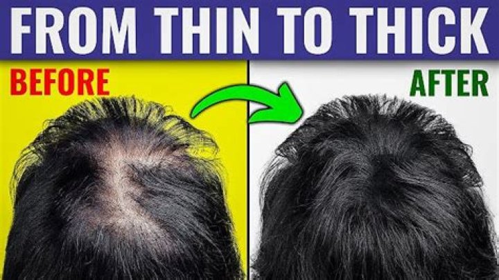 How can I thicken my aged hair?