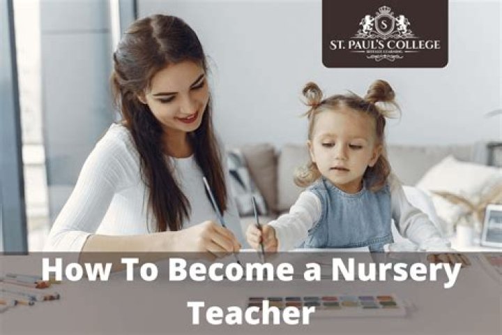 How do I become a nursery teacher UK?