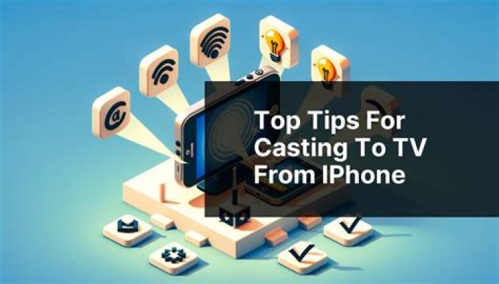 How do I cast from my iPhone?