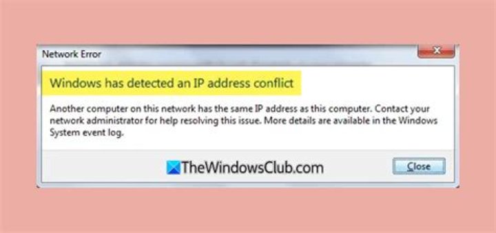 How do I fix invalid IP configuration?