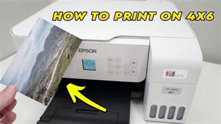 How do I print a 4X6 label on my HP printer?