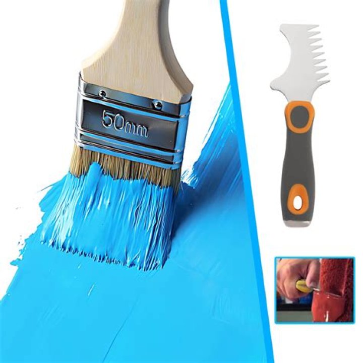 How do you clean paint brushes after gloss?