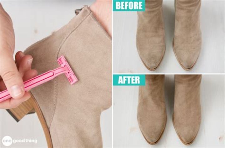 How do you make suede soft again?