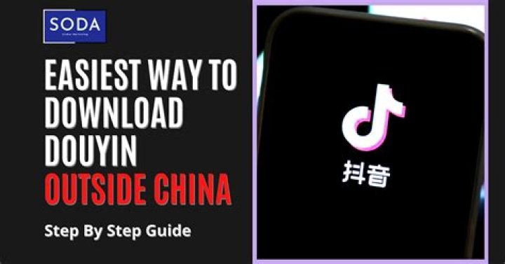How do you use Douyin outside China?