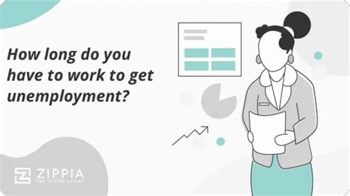 How long do you have to work to get unemployment?