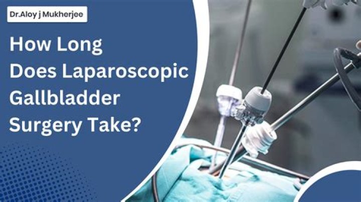 How long does open gallbladder surgery take?