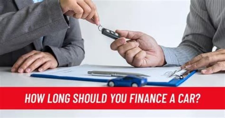 How long should you finance a car?