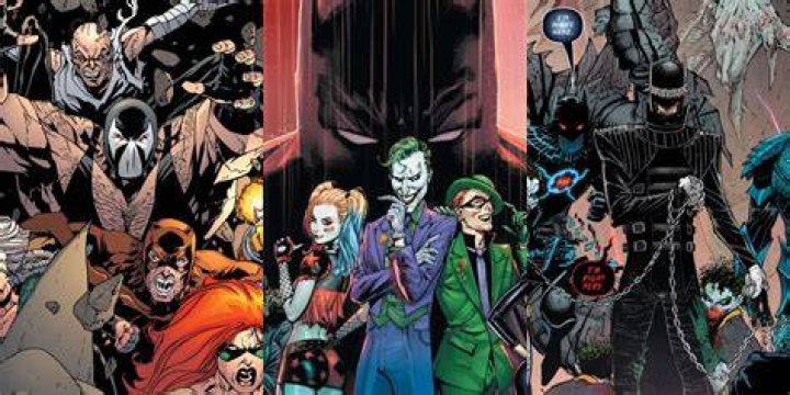How many villains does Batman have?