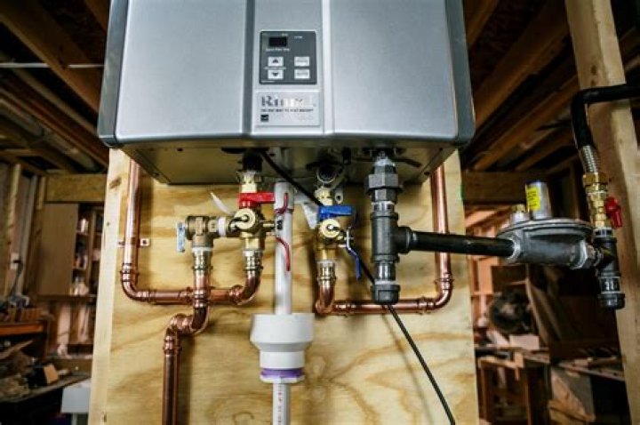 How much room do you need for a tankless hot water heater?