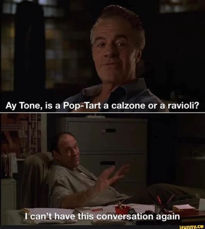 Is a Pop-Tart a calzone or ravioli?