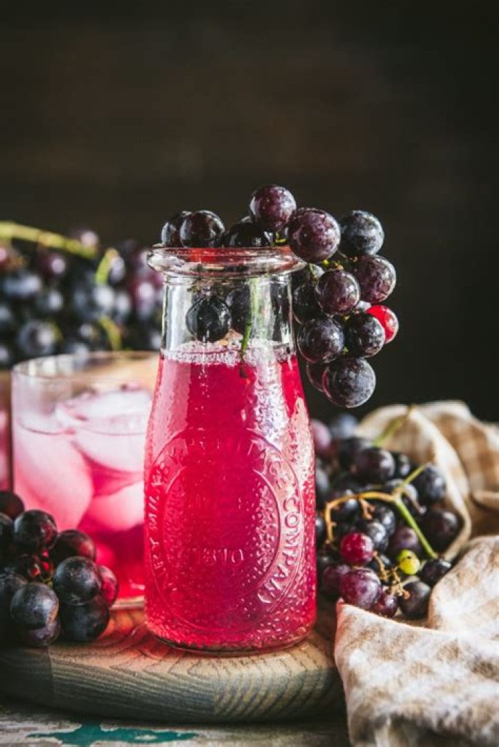 Is grape juice high in iron?