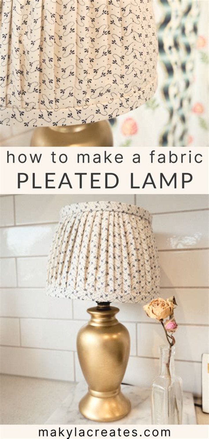 Is it safe to cover a lamp with fabric?