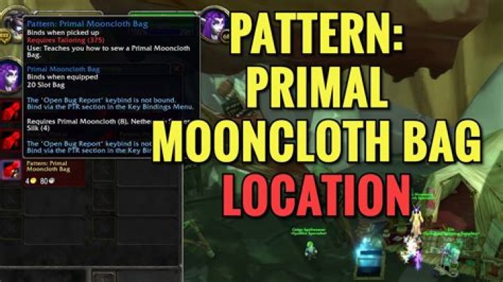 Is mooncloth used in TBC?