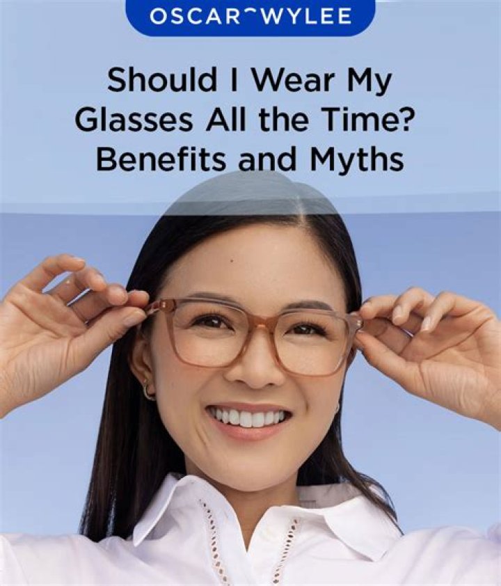 Should my child wear glasses all time?