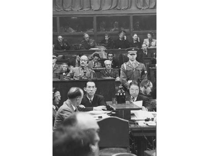 Was Japan tried for war crimes?