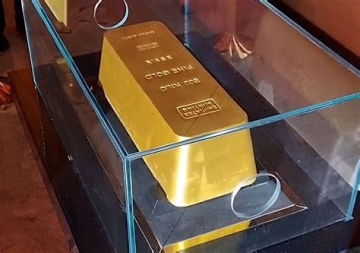 What's the biggest gold bar?