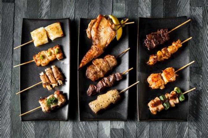 What are Japanese skewers called?
