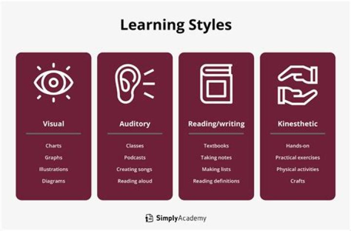 What are the different learning styles PDF?