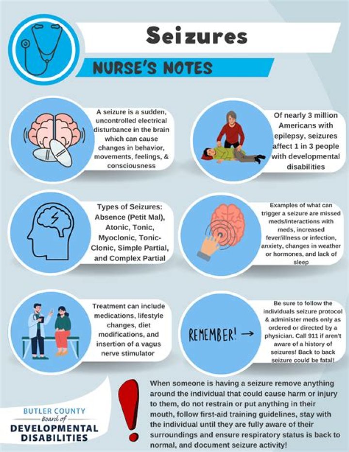What can suddenly cause a seizure?