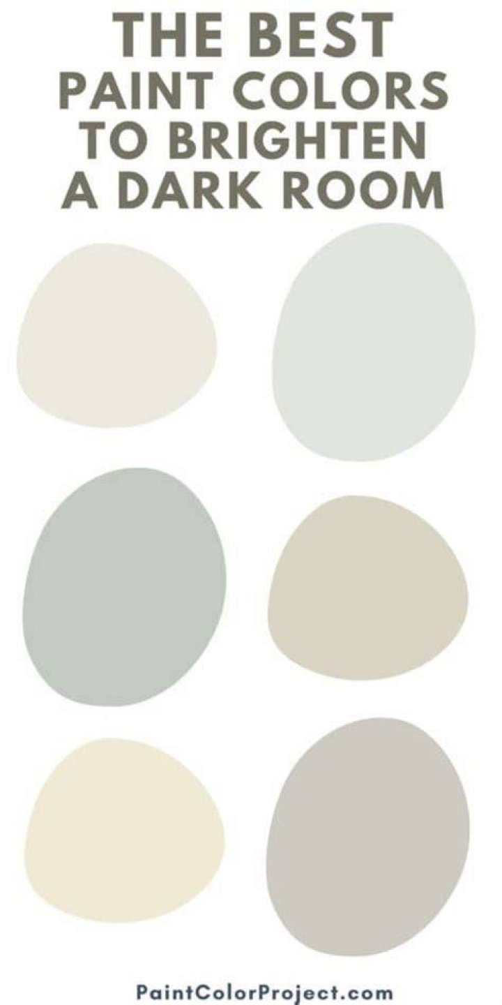 What colors make a small room look brighter?