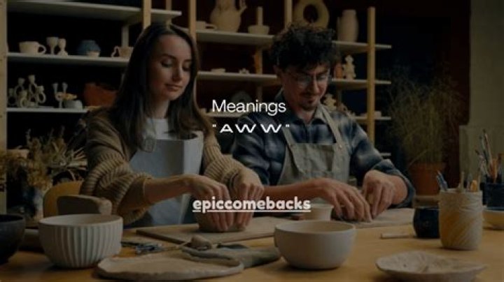 What does Aww mean from a girl?
