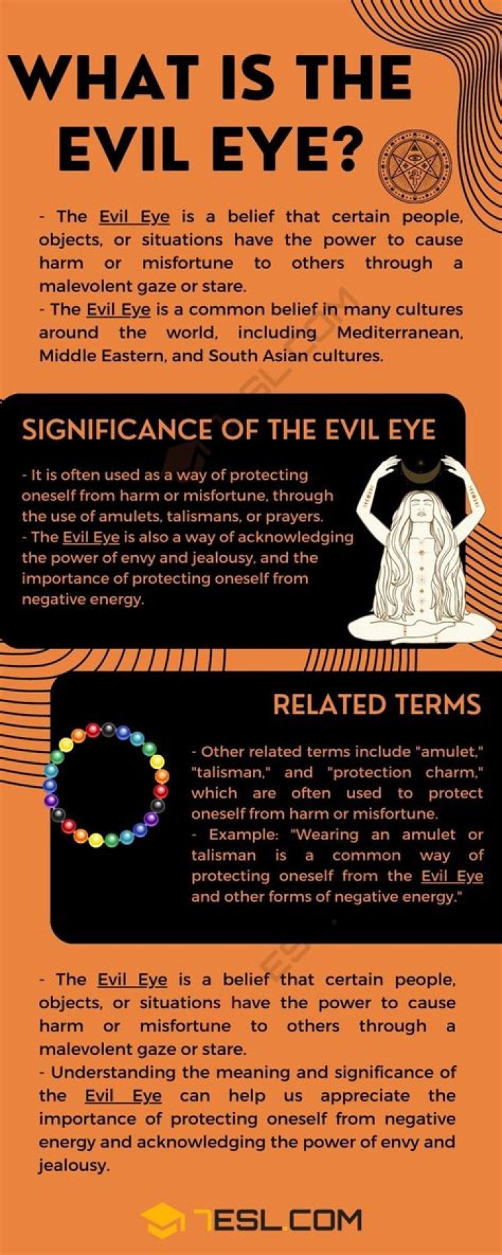 What does the deer eye mean?