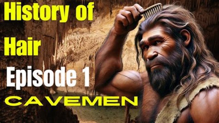What hair color did cavemen have?