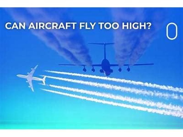 What happens if an airplane flies too high?
