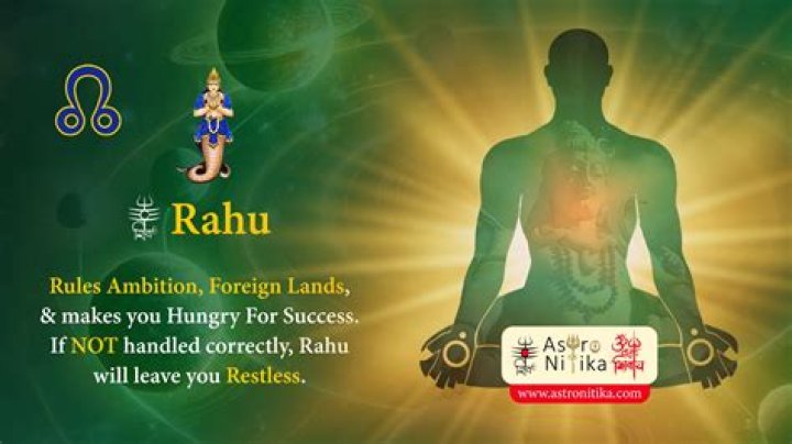 What happens when Rahu is strong?