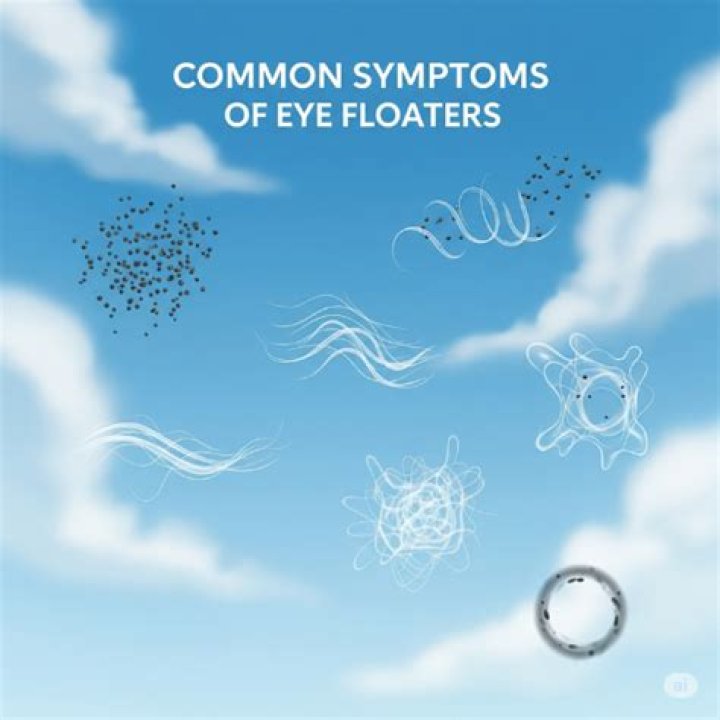 What is a shower of floaters?