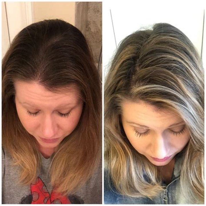What is it called when your hair is lighter at the bottom?