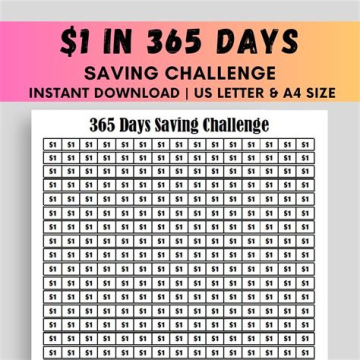 What is the 365 money challenge?