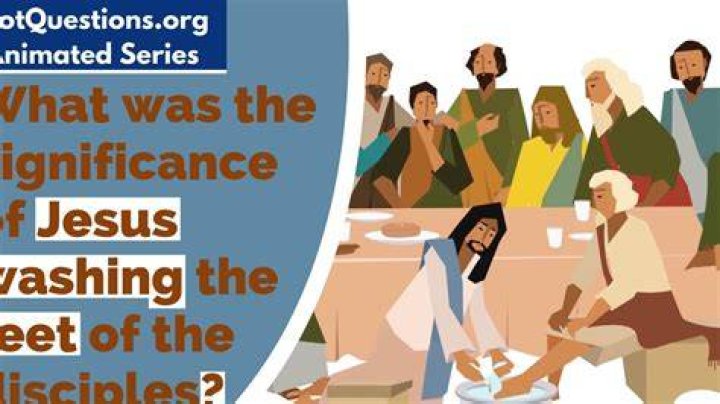 What is the significance of anointing the feet?
