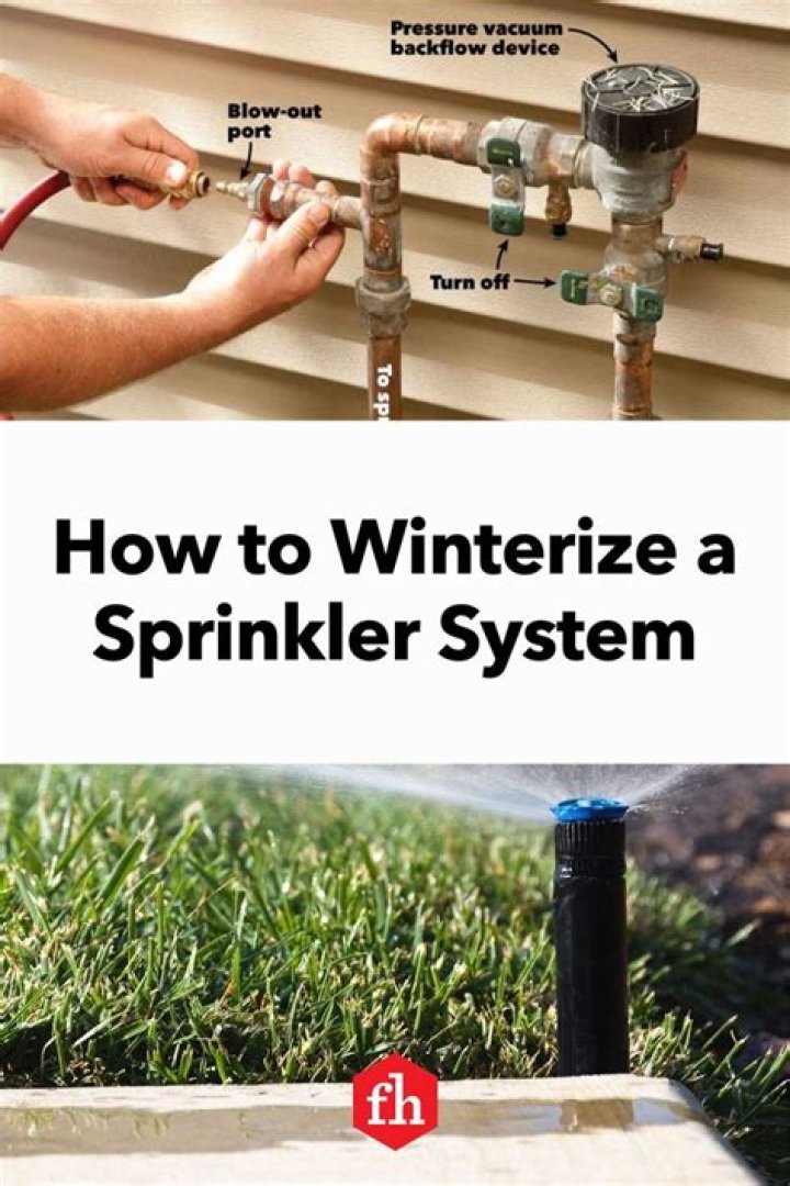 When should I winterize my sprinkler system in NJ?