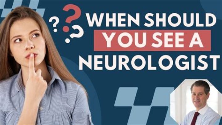When should you see a neurologist for numbness?