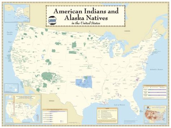 Which state has the largest Native American population?