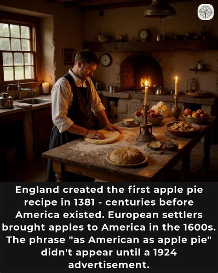 Who brought apples to America?