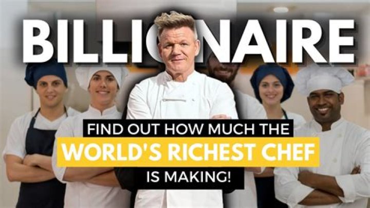 Who is the highest paid chef?