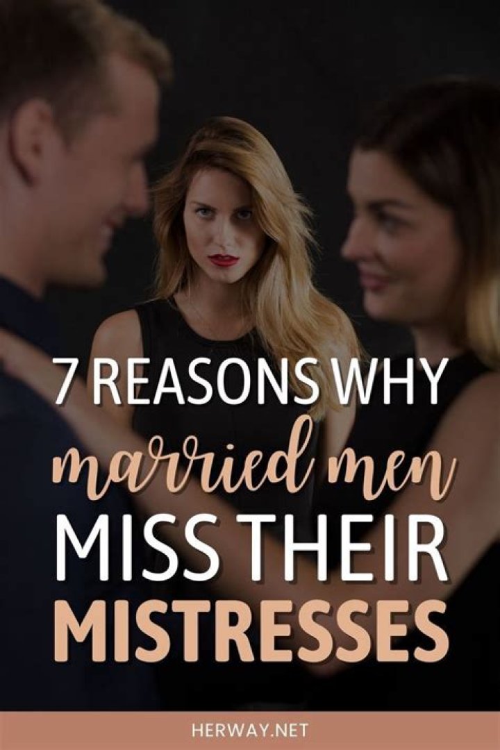 Why do mobsters have mistresses?